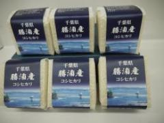 令和6年千葉県勝浦産コシヒカリ2合(300g)真空パック6個入